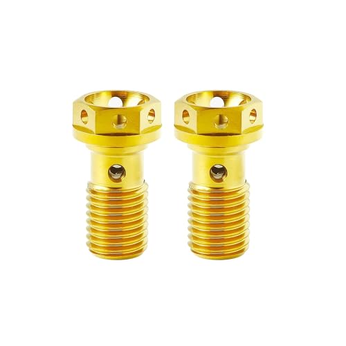 �`�^���{���g M10 �I�[�g�o�C�u���[�L�L�����p�[�`���[�u �o���W���[�l�W �V���O���z�[���N���b�`�Z�p�t�����W�w�b�h�l�W �u�����{�{���g�p(Gold,Pitch 1.25mm)