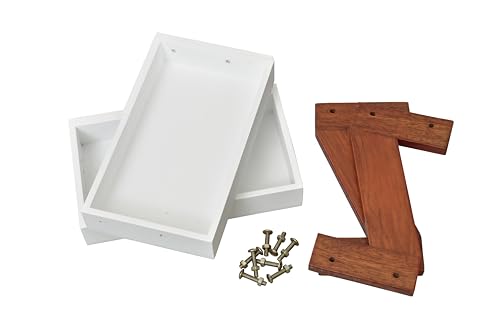 Image of Wooden Rack for Storage - Multi-Tier Spice Rack Organizer, Durable Storage Rack for Countertop, Pantry, or Cabinet - Ideal for Condiments, Jars, Cans, Utensils (Red)