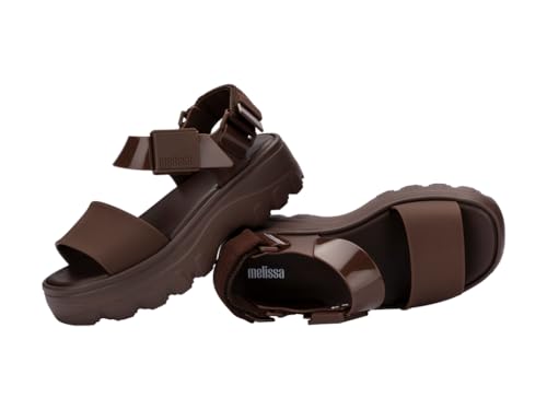 Image of Melissa Kick Off Platform Sandals for Women - Super Soft and Flexible Vegan Chunky Platform Sandal with Adjustable Straps and Open Toe Design