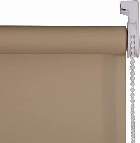 My Home Store Blackout Roller Blinds Trimmable Easy Fit UV-Resistant Thermal Blind (Light Grey, 180 x 210 cm)