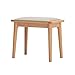 WBJLG Kommode Schminkhocker,Schlafzimmer Schminkhocker,Einfacher Massivholzhocker,Eingangshocker,Teestube Teetisch Beistelltisch,Balkon Freizeithocker