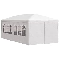 vidaXL パーティーテント 側壁付き 4x9m 白 値下げ交渉あり Amazon.co.jp: vidaXL Party Tent, 3x3m, White : Toys & Games