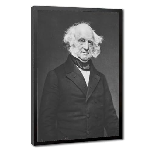 Impression toile Martin Van Buren cadre suspendu décoration murale