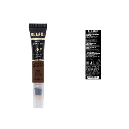 Milani Conceal + Perfect Liquid Contour for Added Definition, Face Lift Collection - Cocoa