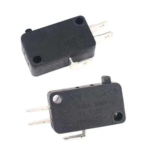 Interruptor de límite 5A 250V NO NC COM de 3 pines para control final de carrera mecánico 5