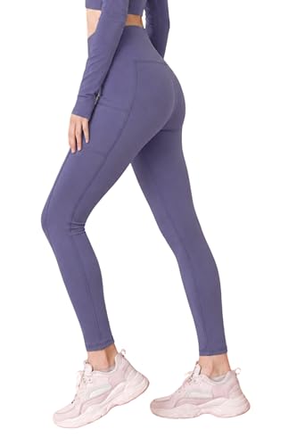 Image of KP Trendz Women's High Waist Gym Leggings with Side Pocket | Tummy Control Yoga Pants for Women | Stretchable Workout Tights for Running, Fitness, Gym & Activewear