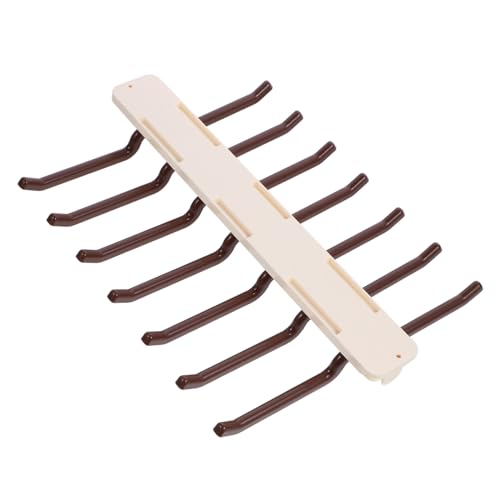 TIDTALEO Retractable Closet Pants Hanger Adhesive Wardrobe Sliding Rail Hook for Underwear and Organization Space Saving Storage for Efficient Closet Management