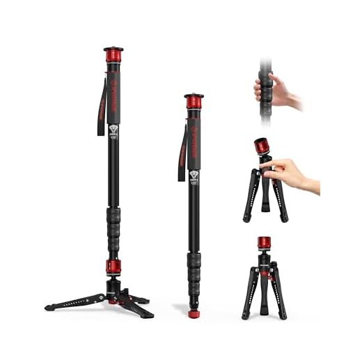 IFOOTAGE Cobra 3 Monopod Kit
