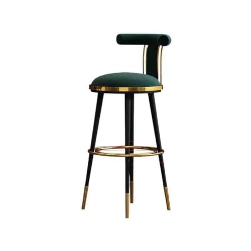 Chaise de réception verte confortable pour comptoir de maison - 2