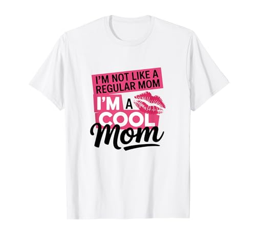 Día de la Madre Cool Mom Woman para Madrastra Hijo Hija Camiseta