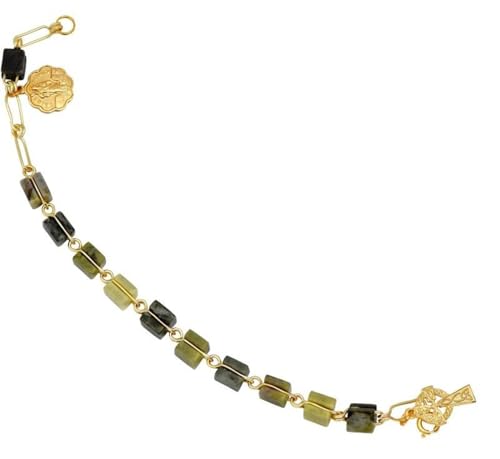 Connemara Marble Rosary Bracelet Single Decade Beads Birthday Gift Mother's Day3