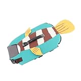 Aoaoy Hunde Schwimmweste Reflektierender Streifen Verstellbarer Hundelebensweste Pet...