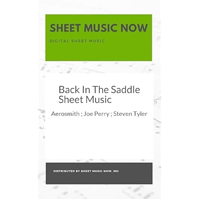 Back In The Saddle Sheet Music