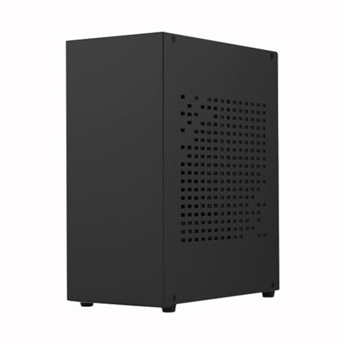 Glayent A07 Mini ITX Caja de Computadora Chasis HTPC Caja de Host Caja USB3.0 ITX Chasis de Computadora Personal Caja de Escritorio Negro