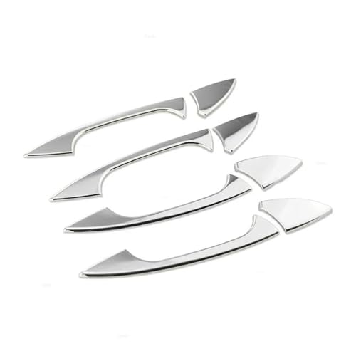 Cubierta cromada de manija de puerta para Benz W204 W212 y GLK X204, pegatinas de embellecedor