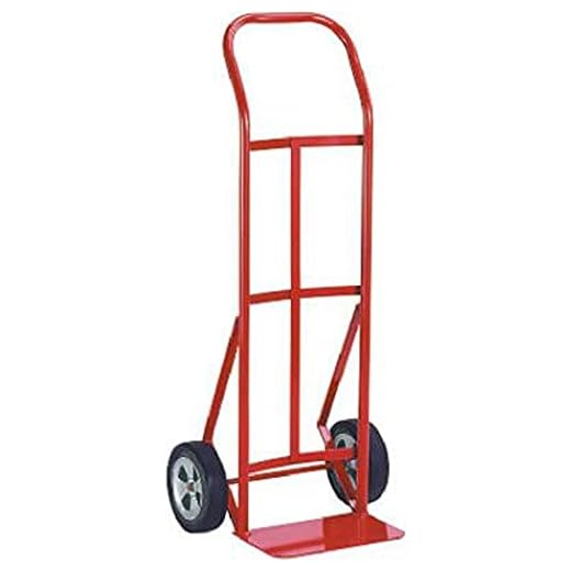 Milwaukee 47109 600-Pound Capacity Flow Back Handle Hand Truck with 8-Inch Ace Tuf Wheels