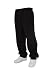 Produktbild Urban Classics Jogginghose Sweatpants Trainingshose Tanzhose blanko zum Bedrucken Blank schwarz grau dunkelgrau charcoal S bis 5XL Farben Männer Herren Sporthose Fitnesshose Dance Hose (XXL, schwarz)