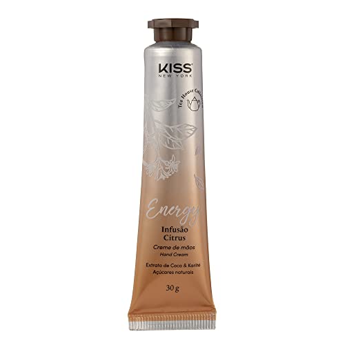 KISS NEW YORK Creme de Mãos Energy - Infusão Citrus