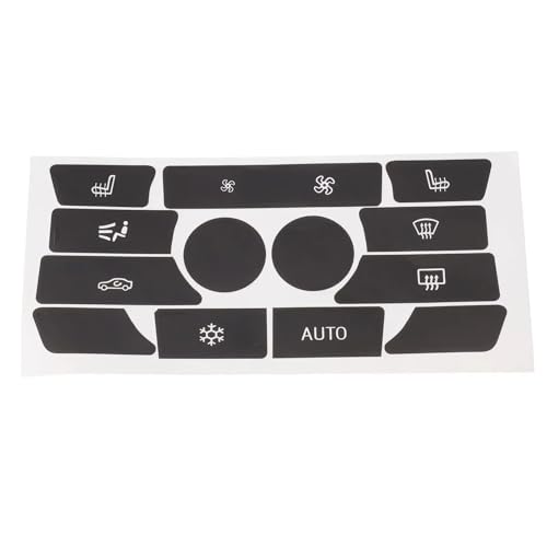 Autocollants de réparation pour boutons de climatisation BMW F15 2013-2018