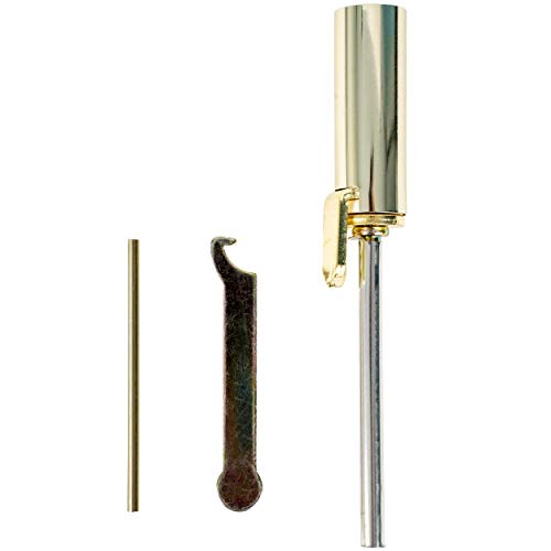 Ideal Security SK50P2PB Hinge Pin Automatic Closer for Interior Doors, Polished Brass (Pack of 2)