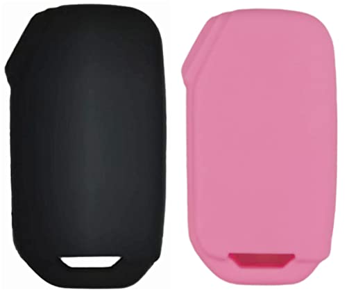 Funda de silicona Kia Forte K5 Sorento protector de llave inteligente negro 2