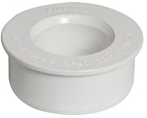 40 mm Blanc solvant Boss adaptateur Cover
