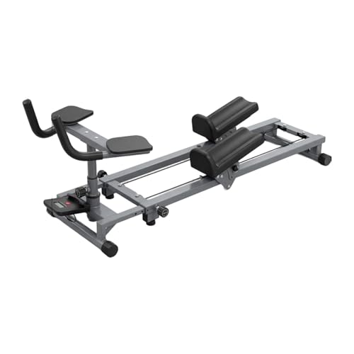 TISHITA Climbing Machine Aparato de Escalada Multifunción Equipo de Entrenamiento Interior Stepper para Ejercicios en El Hogar Máquina Portátil Entrenamiento, Ajustar Gris Negro