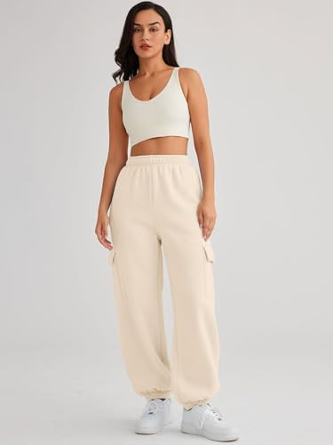 Image of Q - RIOUS Women's Comfort Fit Jogger Pants with Side Pockets