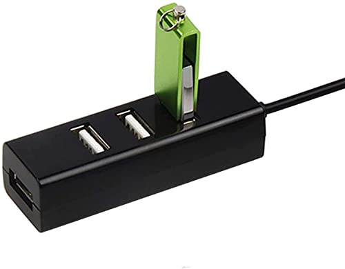 Image of USB C Hub 2.0 (4-in-1) Type C Multiport Adapter for Laptop PC Smartphone Mobile Support Windows 7 /8 /10 MacOS, MacBook pro air (Black)