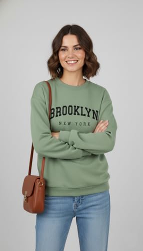 Image of Printed Graphic Sweatshirt Long Sleeves ROUNND Neck for Women's & Men | Unisex Sweatshirt Winter Wear