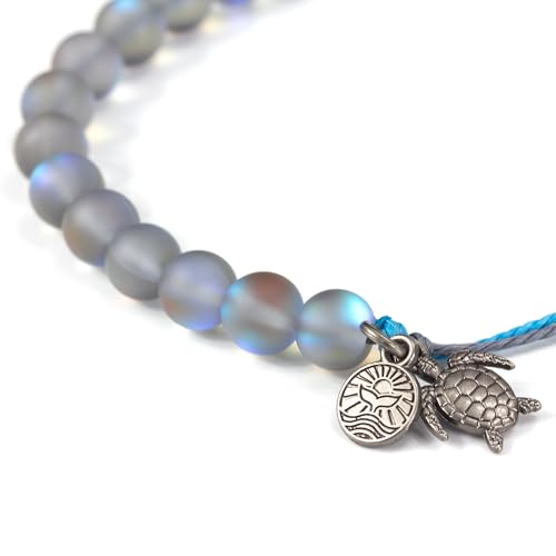 KoaKoa Moonlight Bead Sea Turtle Tracking Bracelet, helps save sea turtles, fully adjustable Men and Women3