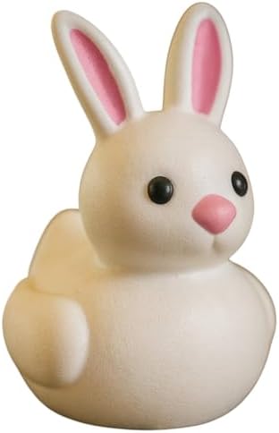 Rabbit Duck Collectible Figurine - Unique Handcrafted Desk Decor for Spring Display and Gift - 3D Printed in Canada image 2