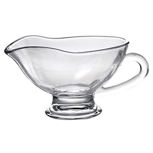 CONGARTENO 1PC Transparent Glass Sauce Cup Elegant Sauce Container for Dressings Condiments and Jams Lightweight and Portable for Table Serving and Food Enhancement