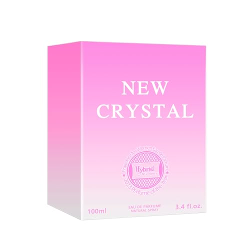 Hybrid & Company New Crystal For Women Eau De Parfume Pour Femme Natural Spray 3.4FL.OZ
