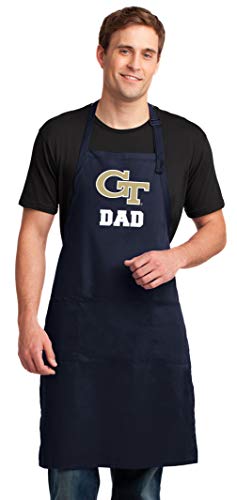 Georgia Tech Dad Apron LARGE SIZE Proud Father Gift