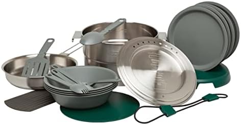 Stanley 1913 Adventure Full Kitchen Basecamp Cook Set 3.5L - Uste...