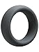 Doc Johnson OptiMALE - Tapered C-Ring - Stretchy Silicone - 40mm Unstretched Inner Diameter - Rounded Edges - Won't Dig Into Skin - Slate