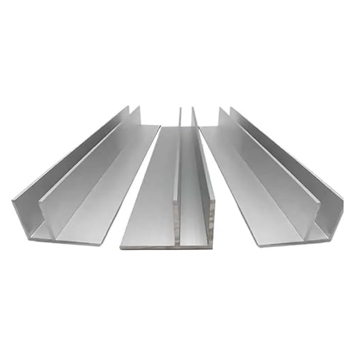 ToolRise �A���~�`���[�u 50cm F�^ �A���~�j�E�� �X���b�g �G�b�W �o���f�B���O �ϋv�� �ȒP���t�� �����̑����p ������ 6 8 10 12 15 18mm U E�^(50CMX1_23X40X10X2MM)