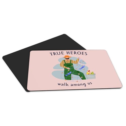 Sets de table rose en caoutchouc pour proteger les meubles des rayures - 5
