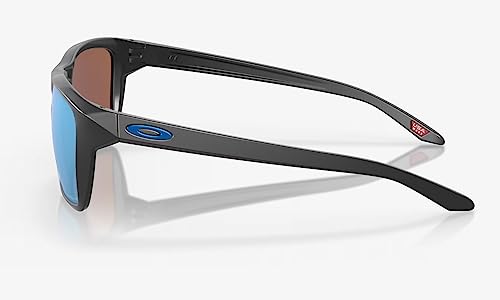Oakley Sylas Sunglasses Matte Black with Prizm Deep H2O Water Polarized Lens 60mm4