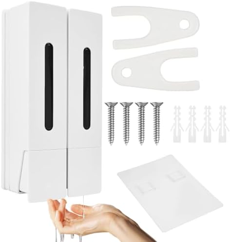 Dispensador Jabon Ducha Pared, Dosificador Jabon Baño 400ML Dispe...