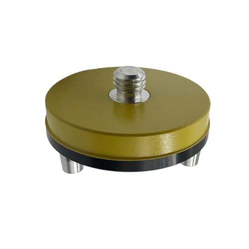 Yellow Fixed Type Three-Jaw Tribrach Adapter With 5/8