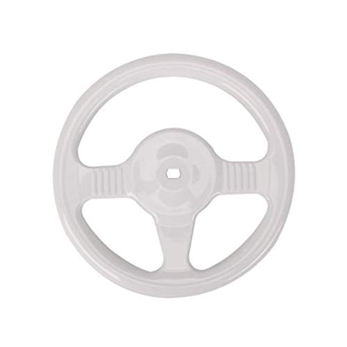 Murray 3 Spoke Pedal Car Steering Wheel, Chrome