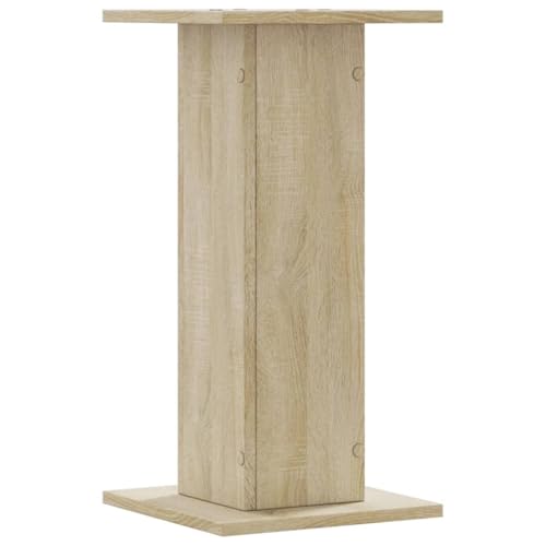Soporte de madera Sonoma de alta resistencia con estante para terraza 6