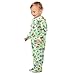 Emelivor Wolf Green Baby Newborn One-Piece Clothes Cotton Sleepwear Outfits for Girls Boys Kids