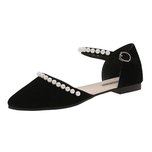 Sandales plates en cuir pour femme respirantes et légères pour l'été