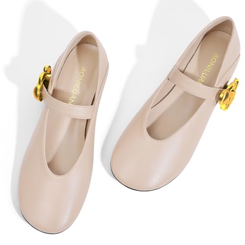 Women Mary Jane Shoes Pumps Chunky Comfortable Low Heels Closed Round Toe Dress Work Wedding Shoes3