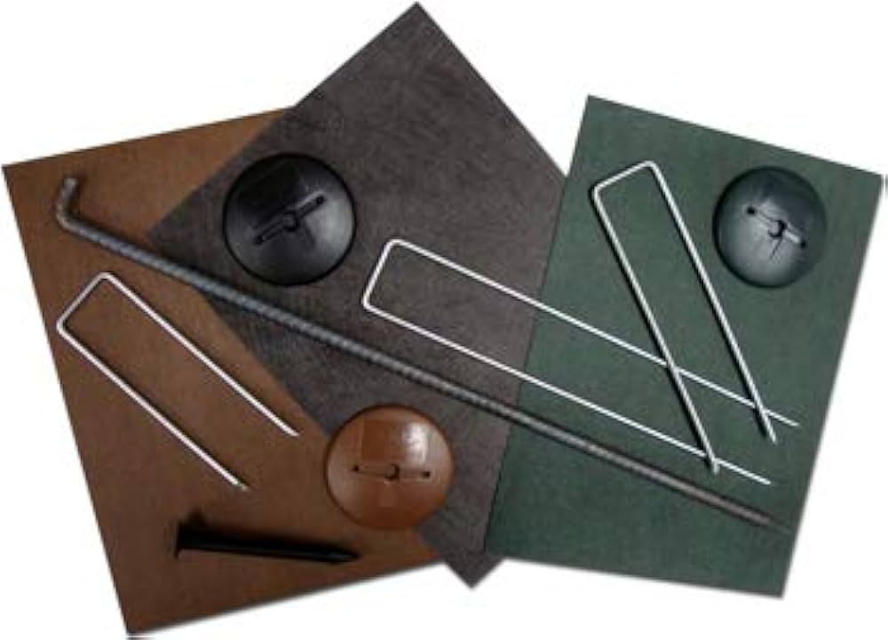 グリーンフィールド コ型止めピンワッシャーセット長さ200mm 250個セット Amazon.co.jp: GFワッシャー(グリーン)＋コ型止めピン150mmの各50個