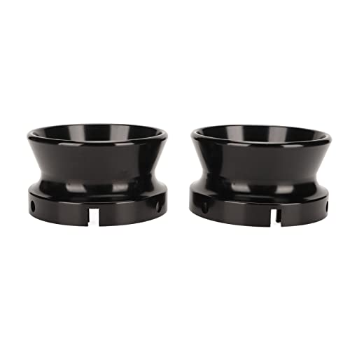 Ouvreur de 25,4 cm, facile à installer, dispositif de chargement universel, 2 adaptateurs de moyeu Nab en alliage d'aluminium noir poli pour enregistreurs de bande à bobine