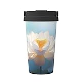 Sûr et stable : le fond de la tasse a un design antidérapant, ce qui la rend très stable à placer, et a une performance d'étanchéité super forte. Le couvercle de la tasse peut être ouvert et fermé avec un bouton, ce qui est super pratique à utiliser d'une seule main, sûr et sans souci.